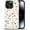 Cute Flower Branch, variant on Case for iPhone 15, Shockproof Hard Shell + Soft Silicone 2 in 1 Hybrid, Shockproof Bumper Drop Protective - Abstract Lotus Flower Stained Glass