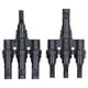 thumbnail image 3 of Conector de Panel Solar ANGGREK, Conector de Rama Solar Resistente A Alta humedad, IP67 Impermeable A Prueba de polvo, 30A, 1 Par Para Cables 10-14 AWG, 3 of 7