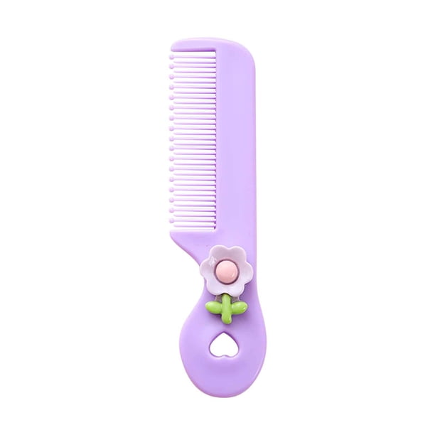Herramientas de Peinado de Pelo Mini Peine Lindo de Color Dulce, Cerdas Suaves de 11,5 cm Fáciles de Llevar a Casa Cartera de Coche de Viaje Baño Dormitorio