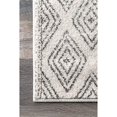 thumbnail image 2 of nuLOOM Sarina Diamonds Rug Grey, 5 Feet by 7 Feet 5 Inches (5' x 7' 5"), 2 of 4