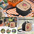 thumbnail image 5 of KUIFORTI Watermelon Capybara School Bag with Lunch Bag Boys Backpack Pencil Case Water Bottle Sleeve for Students Elementary School Kid Bookbag Set 4 Piece, 5 of 6