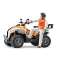 thumbnail image 3 of Toy Bruder Quad con conductor a escala 1:16 para interiores y exteriores, 3 of 9