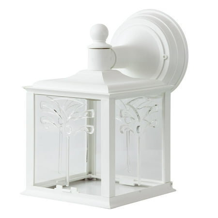 

Sunlite 47222-SU Clear Lens Decorative Orchid Down Fixture in White Finish