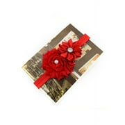 Headband for Baby Girl, Cute 12 Pieces Hair Bows Clips Flower Ribbon Hair Accessories For Kids