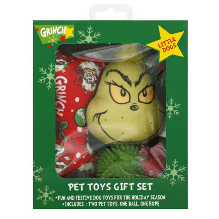 Grinch hot sale dog toys