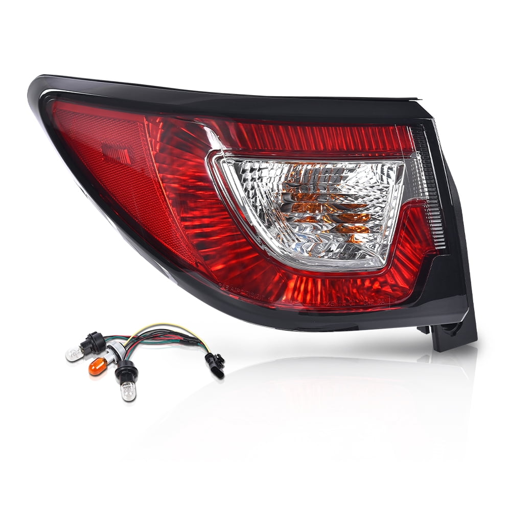 CROSSDESIGN Tail Light Fit for Chevrolet Traverse 2013-2016 Tail Lamp