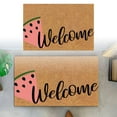 thumbnail image 6 of Fsqjgq Door Mat Carpet Front Porch Mat Summer Welcome Doormats Indoor Outdoor Entry Rug Non Slip Polyester Floor Mats Carpet Area Rugs Funny Printed Bathroom Rugs Home Decor, 6 of 6