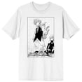 thumbnail image 7 of Seven Deadly Sins Meliodas and Elizabeth with Title Logo Men's White Short Sleeve Tee-Medium, 7 of 7