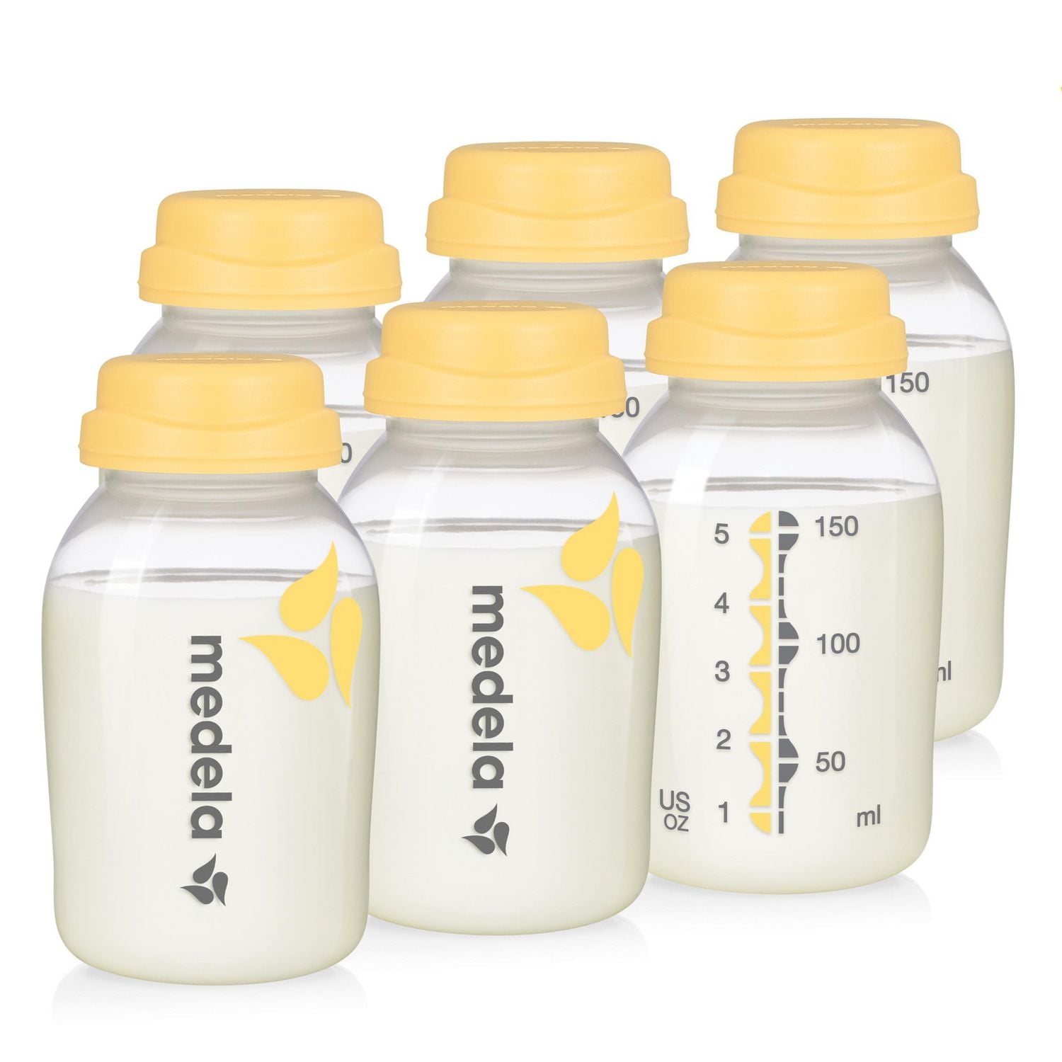 Ensemble de 6 bouteilles pour collecte et conservation du lait maternel Medela –