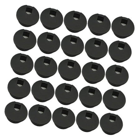 

20Piece Computer Desk Table Grommet Round Wire Hole 5mm/38