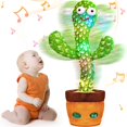 thumbnail image 1 of Cactus parlante Keculf con LED y 120 canciones en inglés para bebé, 1 of 9