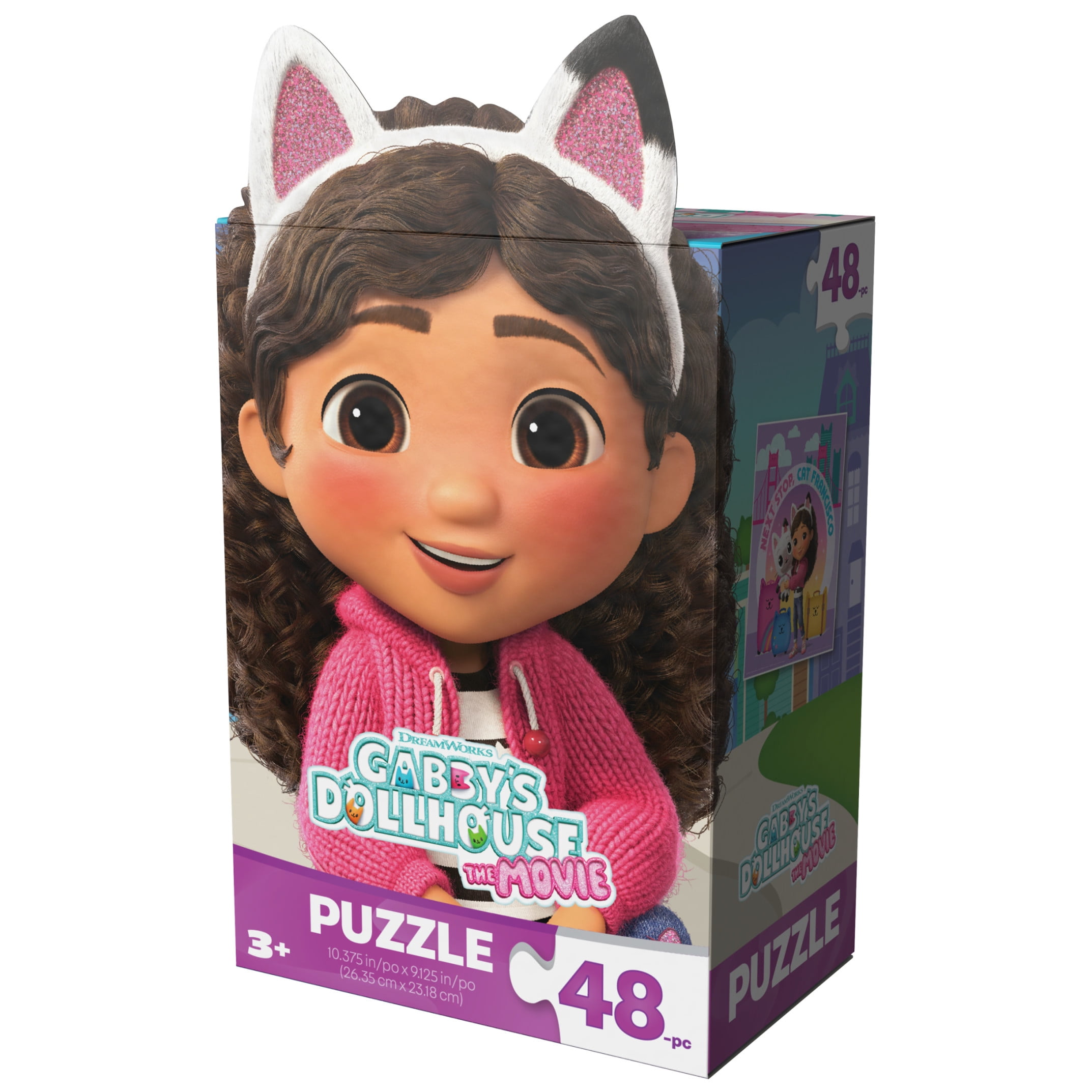 Spin Master Games Gabby's Dollhouse Puzzle, 24 Pieces, for Ages 3 and up