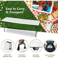 thumbnail image 6 of Folding Table 8 Ft Heavy Duty Fold Up Camping Working Table Indoor Outdoor Plastic Utility Party Dining Table Easy to Assemble with Lock Function White, 6 of 6