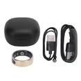 thumbnail image 2 of Fitness Smart Ring Touch Control Body Temperature Tracking Message Reminder Fitness Tracker Ring Support Multi Sports Modes 5ATM for Cycling Hiking Running, 2 of 7