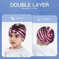 thumbnail image 6 of Rateoe USA Eagle with Spread Wings Kids Beanie Warm Knit Beanie Hats Boys Girls Winter Hat Soft Slouchy Hats for Kids, 6 of 7