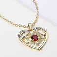 thumbnail image 4 of Pendant Necklace Adjustable Mother's Day Gift Elegant Chic Dazzling Rhinestone Women Necklace Jewelry Accessories, 4 of 5