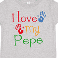 thumbnail image 4 of Inktastic Pepe Grandkids Handprints Boys or Girls Toddler T-Shirt, 4 of 5