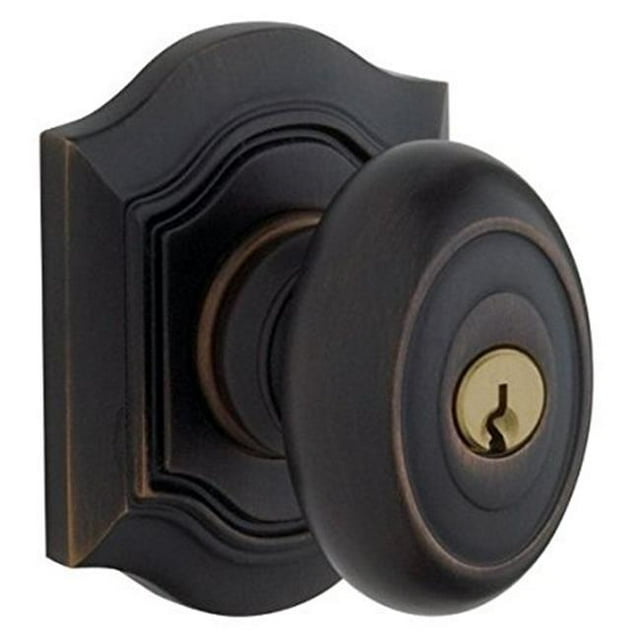 Baldwin 5239102ENT Bouton d'Entrée X Bouton Set&44; Bronze Frotté à l'Huile