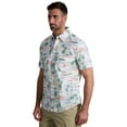 thumbnail image 3 of Chaps Men's Short Sleeve Chambray Button Down Shirt, Sizes XS-4XB, 3 of 3