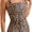 Color 05, variant on Top-kevin Women Sexy Tummy Control One Piece Swimsuit Halter Retro Bathing Sui