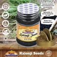 thumbnail image 4 of Rani Kalonji (Black Seed, Nigella Sativa, Black Cumin) Seeds 3oz (85g) PET Jar ~ All Natural | Gluten Friendly | NON-GMO | Kosher | Vegan | Indian Origin, 4 of 7
