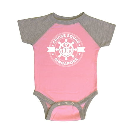 

Inktastic Singapore Cruise Vacation Gift Baby Boy or Baby Girl Bodysuit