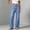 Blue, variant on Women's High Rise Straight Leg Jeans, Relaxed Full Length Denim Pants with Classic Five Pocket Styling for Everyday Wear