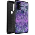 thumbnail image 2 of DALUX MetKase Hybrid Slim Phone Case Cover Compatible with Cricket Dream 5G / Innovate 5G / AT&T Radiant Max 5G (2021) - Purple Dragon, 2 of 3