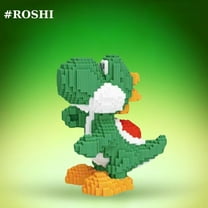 Yoshi Dinosaur – TOPBLOCK Fun Dinosaur Building Block Toy for All Ages, Boosts Creativity & Makes Beautiful Home Decor