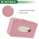 thumbnail image 3 of Soporte para Pañuelos de Coche Universal de Bargains Únicos, Funda para Caja de Pañuelos, Organización de Pañuelos Extra Grande para Asiento Trasero del Coche, 21x12x5.5cm Cuero Sintético Rosa, 3 of 6