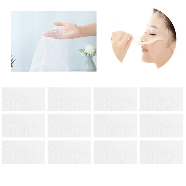 Gauze Facial Skin , Gauze Facial Sheet Skin Friendly 100pcs Strong Permeability For Home Use