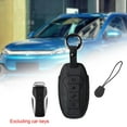 thumbnail image 3 of jiaping Car Key Case Suede Dustproof Stylish Automotive Accessories Smart Key Protective Black, 3 of 7
