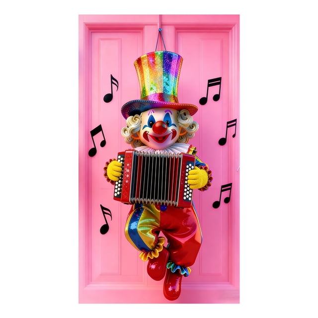 zhangmingg Carnival Themed Door Hanging Banner Decorative Sign for Festive Party Home and Celebration