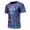 Purple, variant on WTXUE T-Shirts Short Sleeve, Crew Neck Shirts for Men Sports T Shirt Casual Lapel Shiny T Shirt Top Solid | Dancewear for Men Green XXL