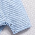 thumbnail image 5 of Baby Onesies Boy Infant Baby Boy Girl Golf Overalls Outfit Sleeveless Plaid Romper Straps Jumpsuit One Piece Playsuit Casual Clothes, 5 of 6