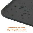 thumbnail image 2 of Kitty City Elevated Whisker-Friendly Cat Bowls, Dishwasher Safe Plastic with Non-Skid Placemat, 3-Pack, 2 of 8
