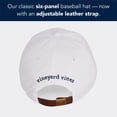 thumbnail image 2 of Gorra de béisbol Vineyard Vines para hombre con logotipo de ballena, color blanco, talla única, 2 of 5