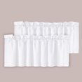 thumbnail image 1 of Cortinas opacas de 2 paneles para ventanas de cocina, baño, sala de estar y dormitorio, con privacidad, decorativas, con bolsillo para barra, cortas., 1 of 5