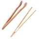 thumbnail image 2 of 48 Pinzas de Bambú para Tostadora, Pinzas de Cocina de Madera de 7 Pulgadas, Pinzas de Cocina de Madera Reutilizables, para , Cocinar, Pan, Té de Frutas, 2 of 10