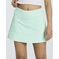 thumbnail image 5 of Real Essentials 3 Pack:Women's 14" Pleated Tennis Skorts Golf Skirt High Waisted Athletic Running Casual Shorts with Pockets, 5 of 6