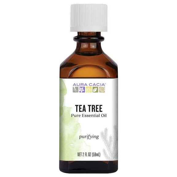 Aura Cacia 100% Pure Essential Oil Tea Tree 2 fl oz
