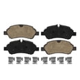 thumbnail image 3 of Detroit Axle - Rear Brake Pads for 2015-2019 Ford Transit-150 Transit-250 Transit-350 Transit-350 HD, Ceramic Brake Pads w/Hardware 2016 2017 2018 Replacement, 3 of 7