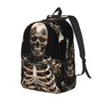 thumbnail image 1 of Easygdp Cyber Skeleton With Tattoos Mochila de Lona Resistente para Laptop, Compatible con Laptops de 15 a 17 pulgadas, Ideal para Escuela, Trabajo y Viajes-Medium, 1 of 5