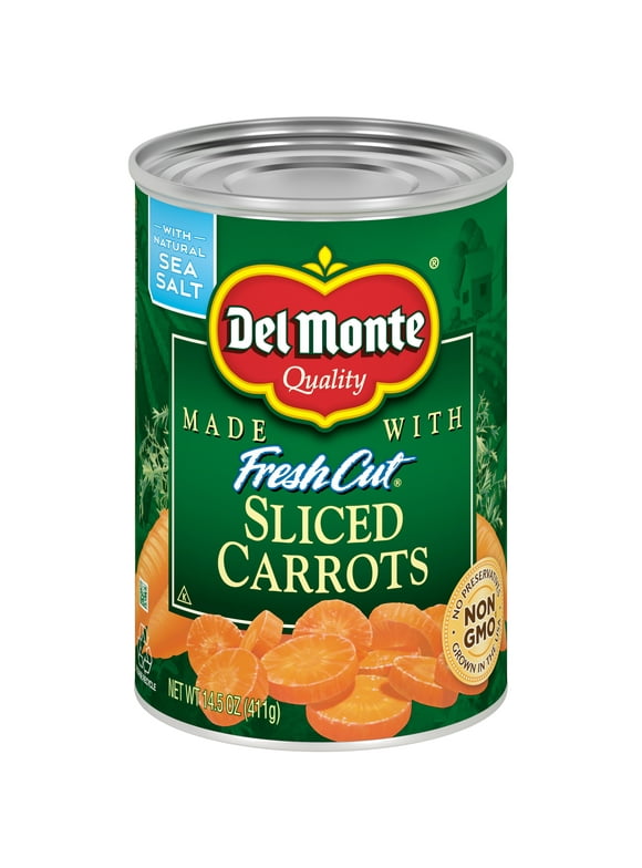 Canned carrots in Canned vegetables