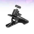thumbnail image 1 of HINTRMENT 1Pc Black Metal Clamp Shape Camera Clip Clamp Flash for Photographers, 1 of 8