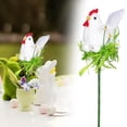 thumbnail image 2 of CoreLiving Realistic Rooster Sculpture Farmhouse Chicken Decor Country Kitchen Table Accessory Easter Artificial Floral Stem Pick Centerpiece for Home Dining Room Table, 2 of 7