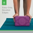 thumbnail image 5 of Gaiam Printed Fashion Yoga Block, Made from Sturdy Foam, Pink, 5 of 7