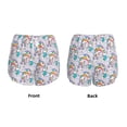 thumbnail image 5 of Lsque Unicorn DoingYoga Printed Women's Running Shorts with Liner Pockets,Elastic Quick Dry Workout Athletic Gym Yoga Shorts,Womens High Waist Shorts-Small, 5 of 9