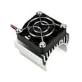 thumbnail image 5 of Electric Motor Heat Sink, Engine Motor Heatsink, Motor Heatsink with 5v Cooling Fan for 540 550 3650 Size Motor, 5 of 8
