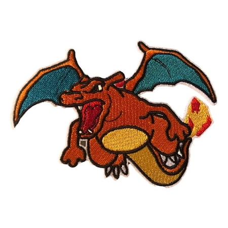 Charizard Flying Embroidered 3 Inch Tall Patch | Walmart Canada
